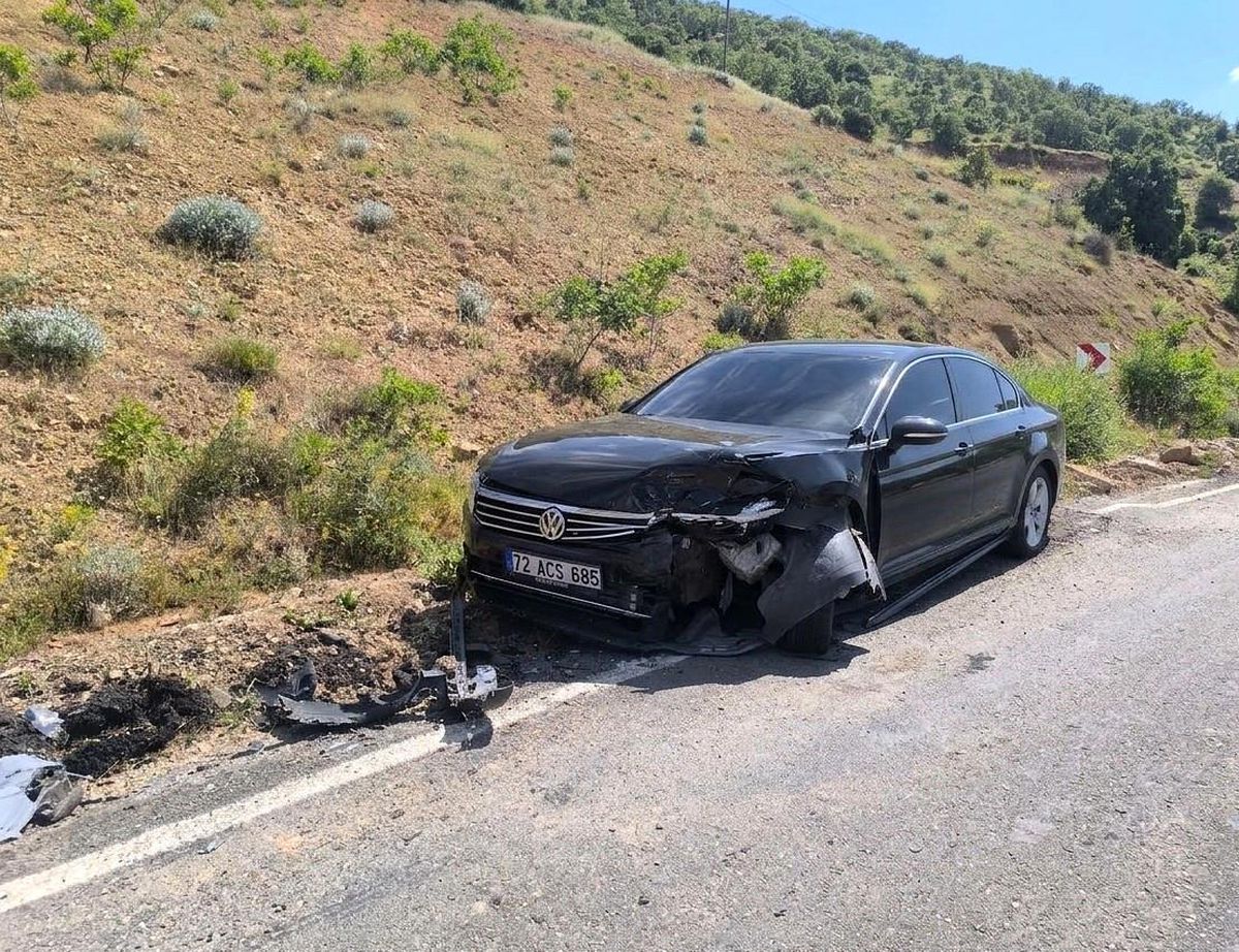 Batman\'da Trafik Kazası: 1 Yaralı