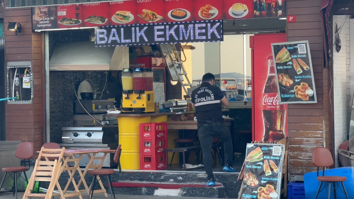 Kadıköy’de balık restoranına silahlı saldırı