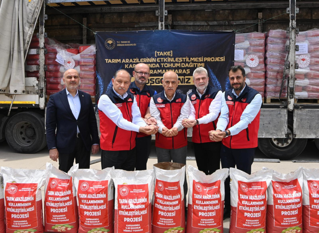 Kahramanmaraş'ta üreticiye can suyu: 47 ton soya tohumu dağıtıldı