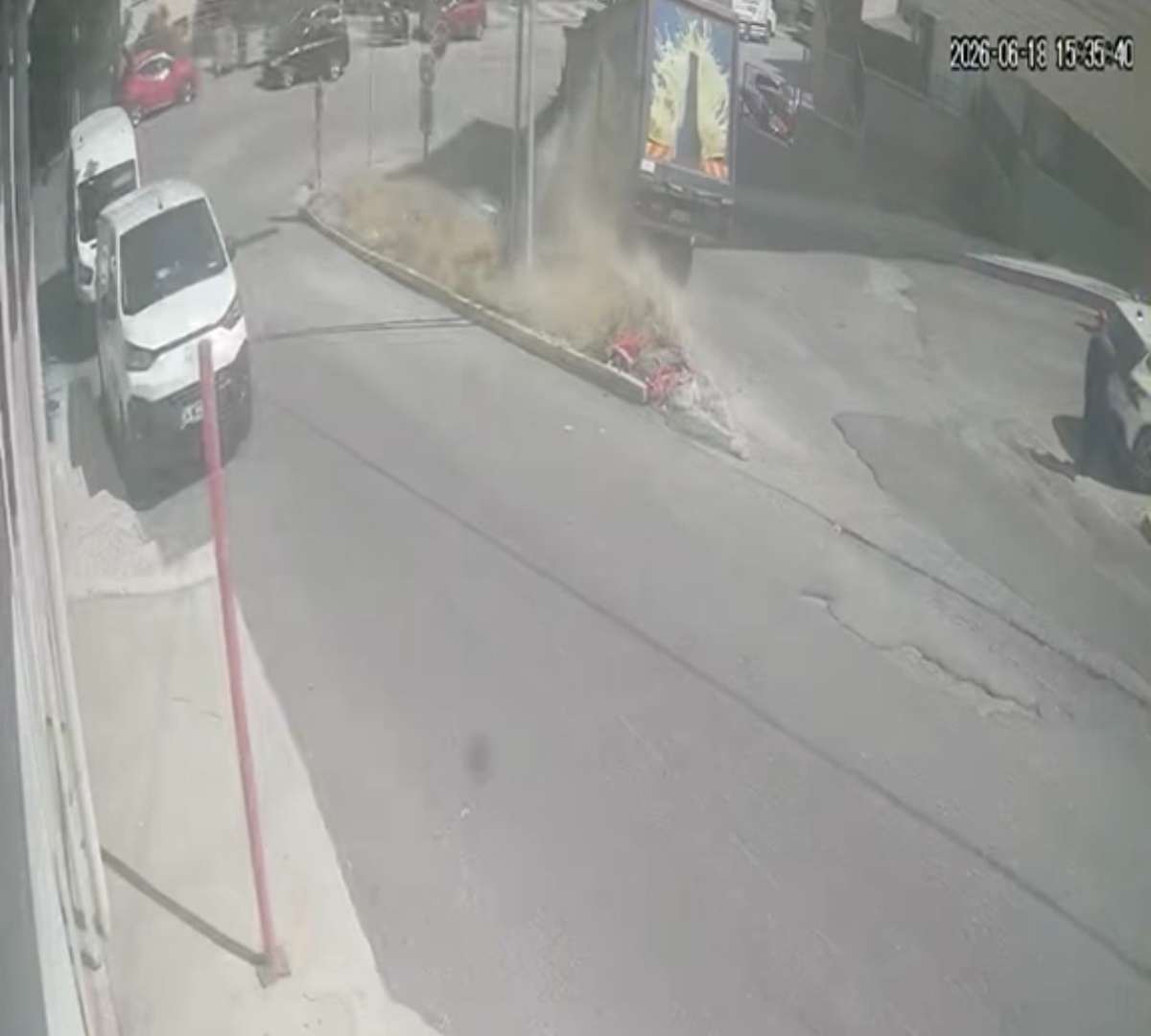 Maltepe\'de Fren Arızasıyla Kaza