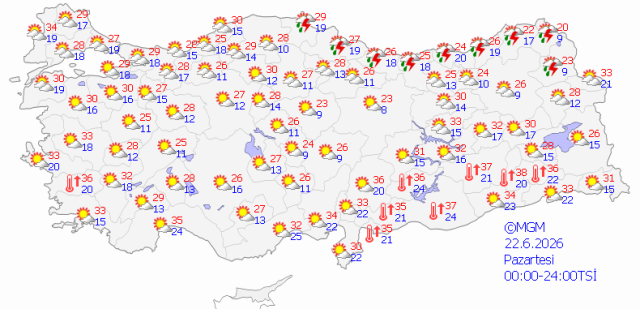 Meteoroloji'den 19 ile sarı alarm! Kuvvetli sağanak ve sel kapıda