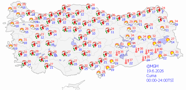 Meteoroloji'den 19 ile sarı alarm! Kuvvetli sağanak ve sel kapıda
