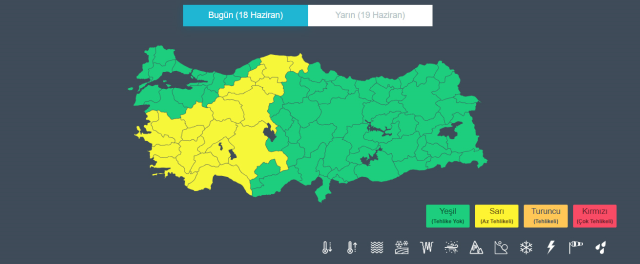 Meteoroloji'den 19 ile sarı alarm! Kuvvetli sağanak ve sel kapıda