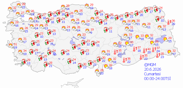 Meteoroloji'den 19 ile sarı alarm! Kuvvetli sağanak ve sel kapıda