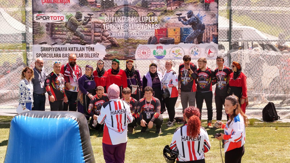Paintball Türkiye Şampiyonası Ayder Yaylası\'nda yağmur altında tamamlandı