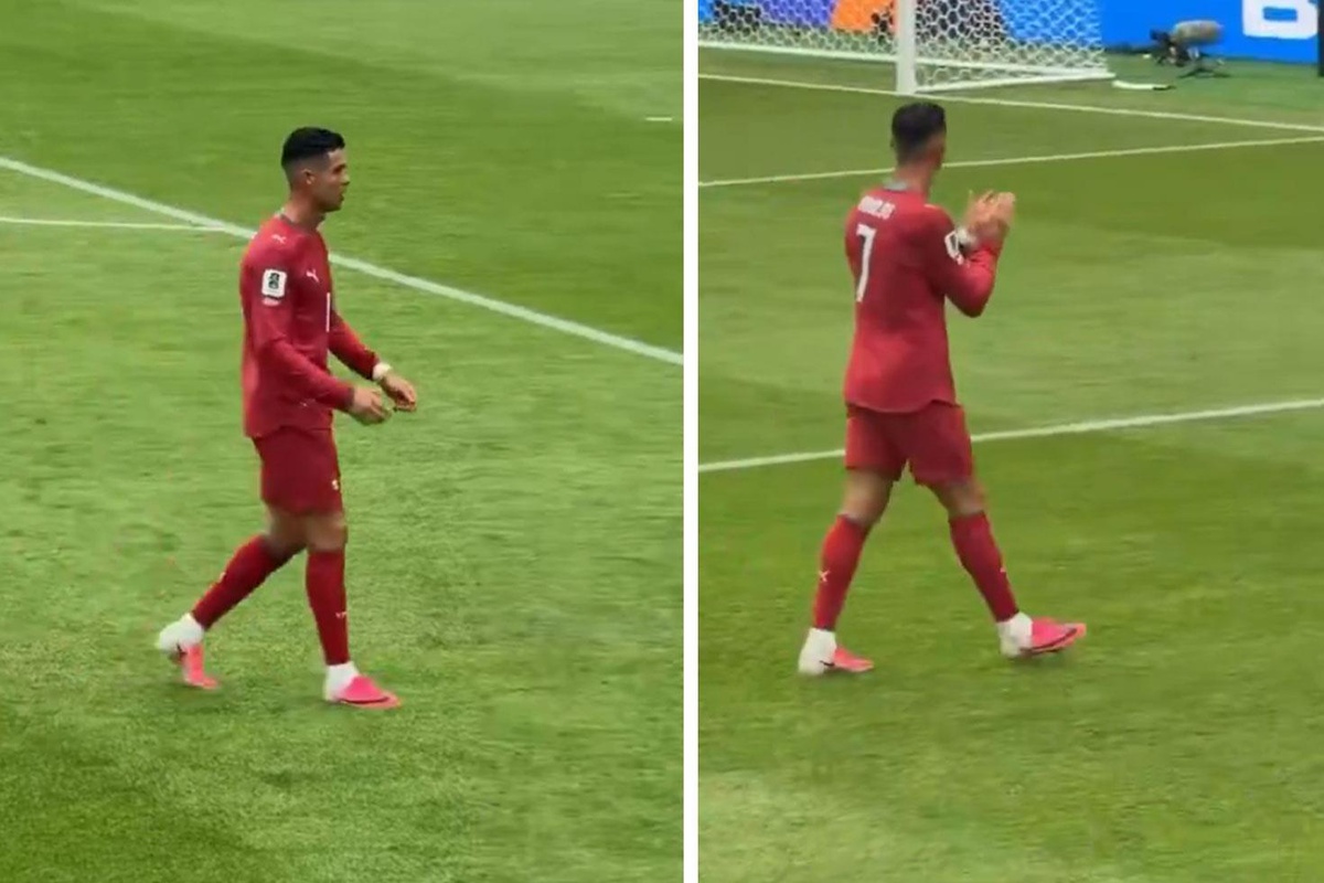 Ronaldo’ya bir şok da tribünden Demokratik Kongolular hiç acımadı bile