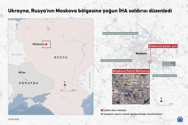 Rusya-Ukrayna savaşı şiddetlendi! Moskova'daki havalimanlarında uçuşlar durduruldu