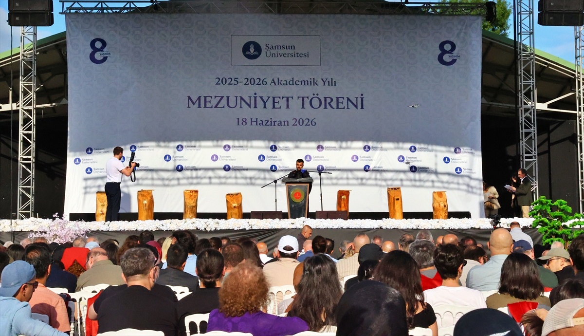 Samsun Üniversitesi Mezuniyet Töreni Gerçekleşti