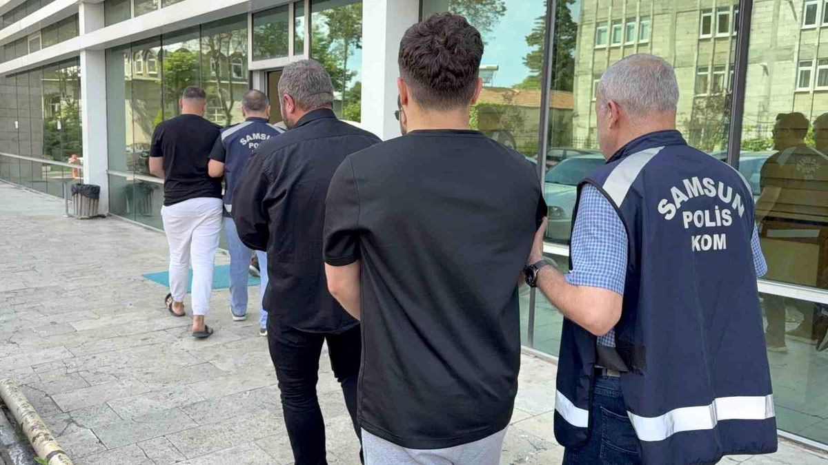 Samsun\'da Tefecilere Operasyon