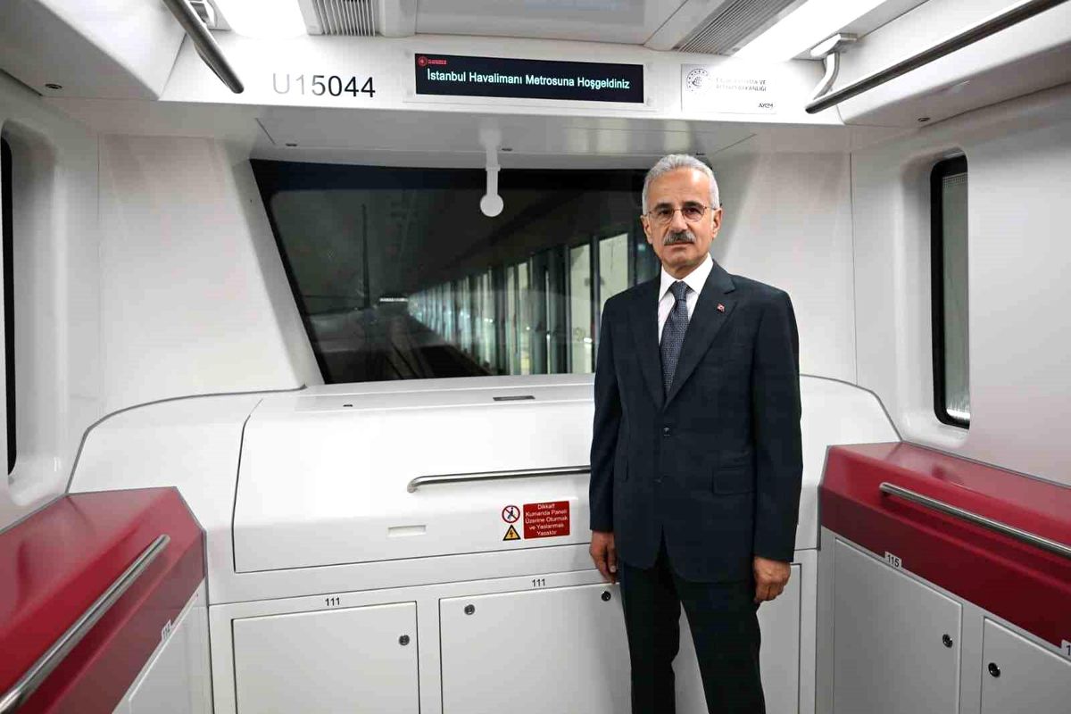 Halkalı-Arnavutköy metro hattı test sürüşü yapıldı