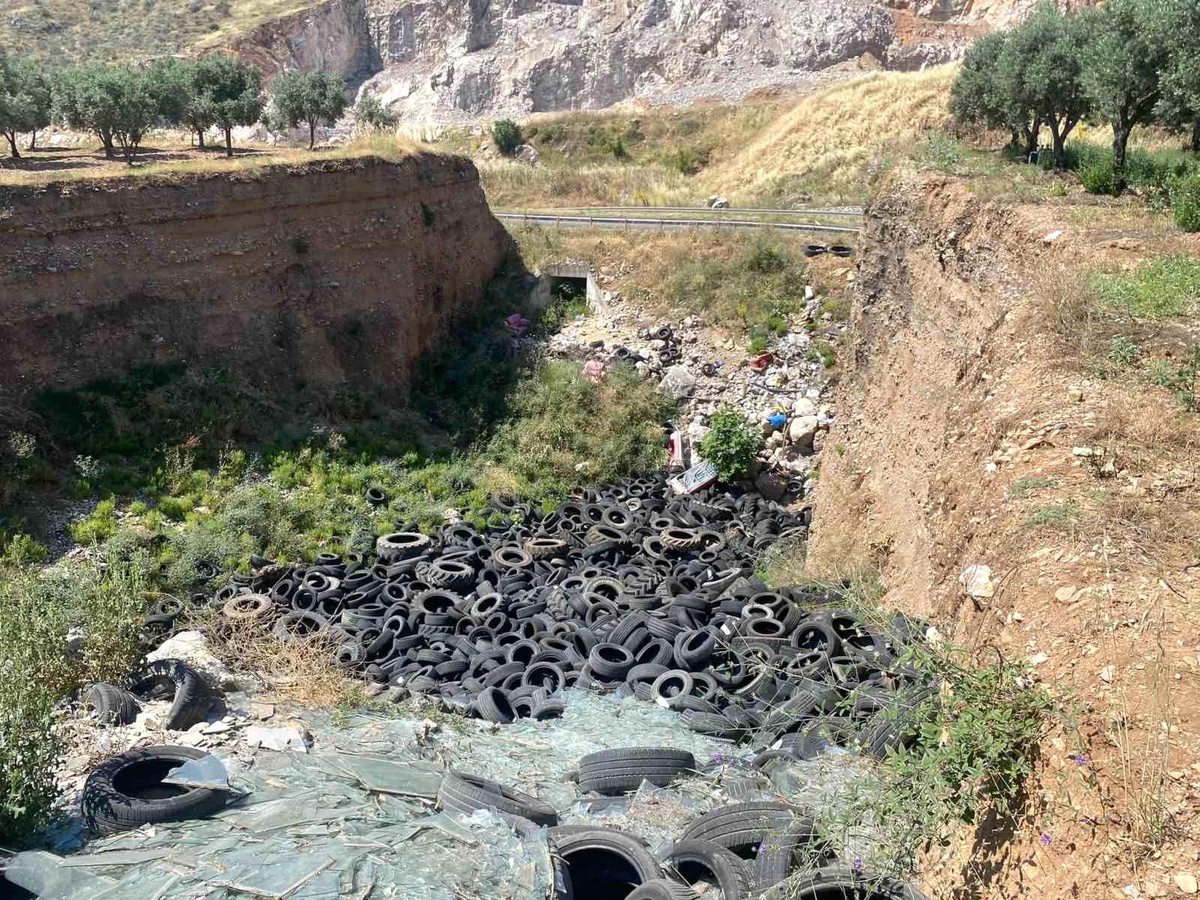 Atık lastikler doğaya değil, geri dönüşüme gidecek