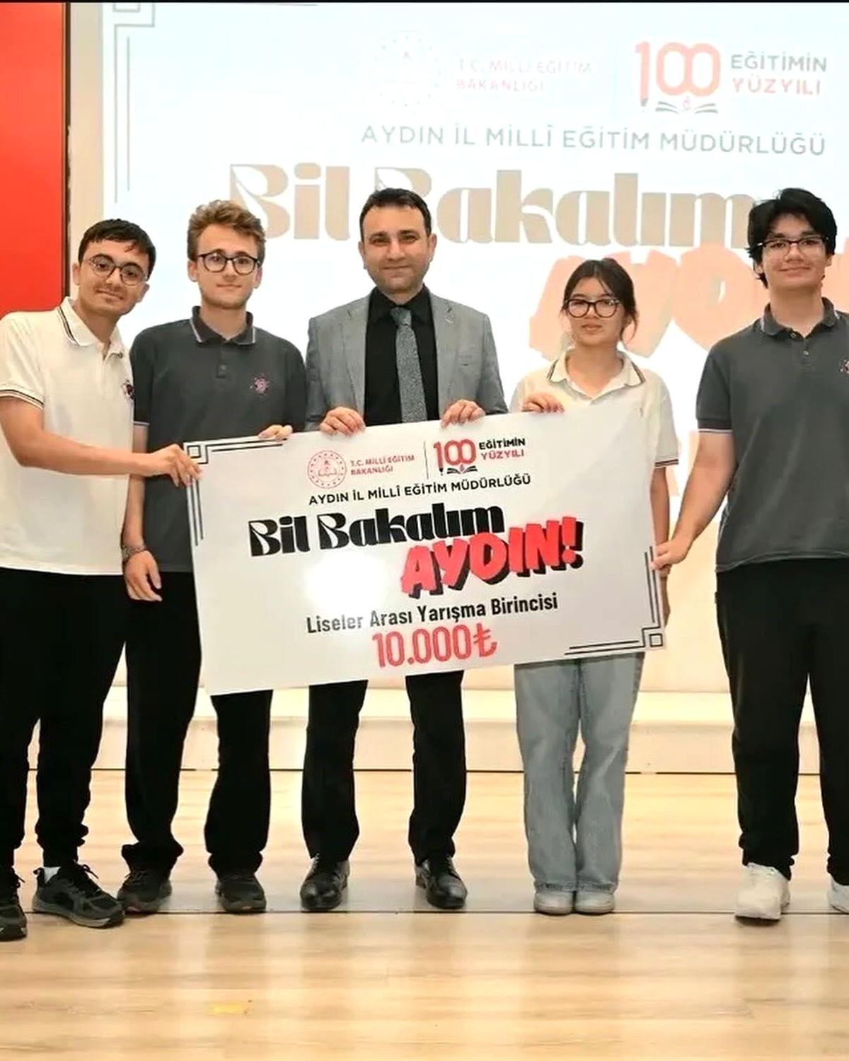 Fen Lisesi \'Bil Bakalım Aydın\' Yarışmasında Birinci