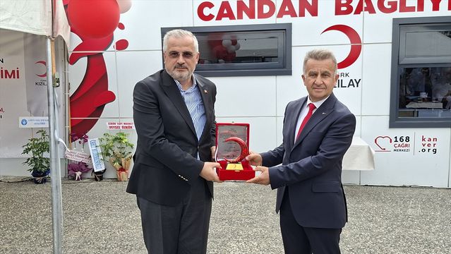 Bafra’da Kızılay Kan Alma Birimi Açıldı