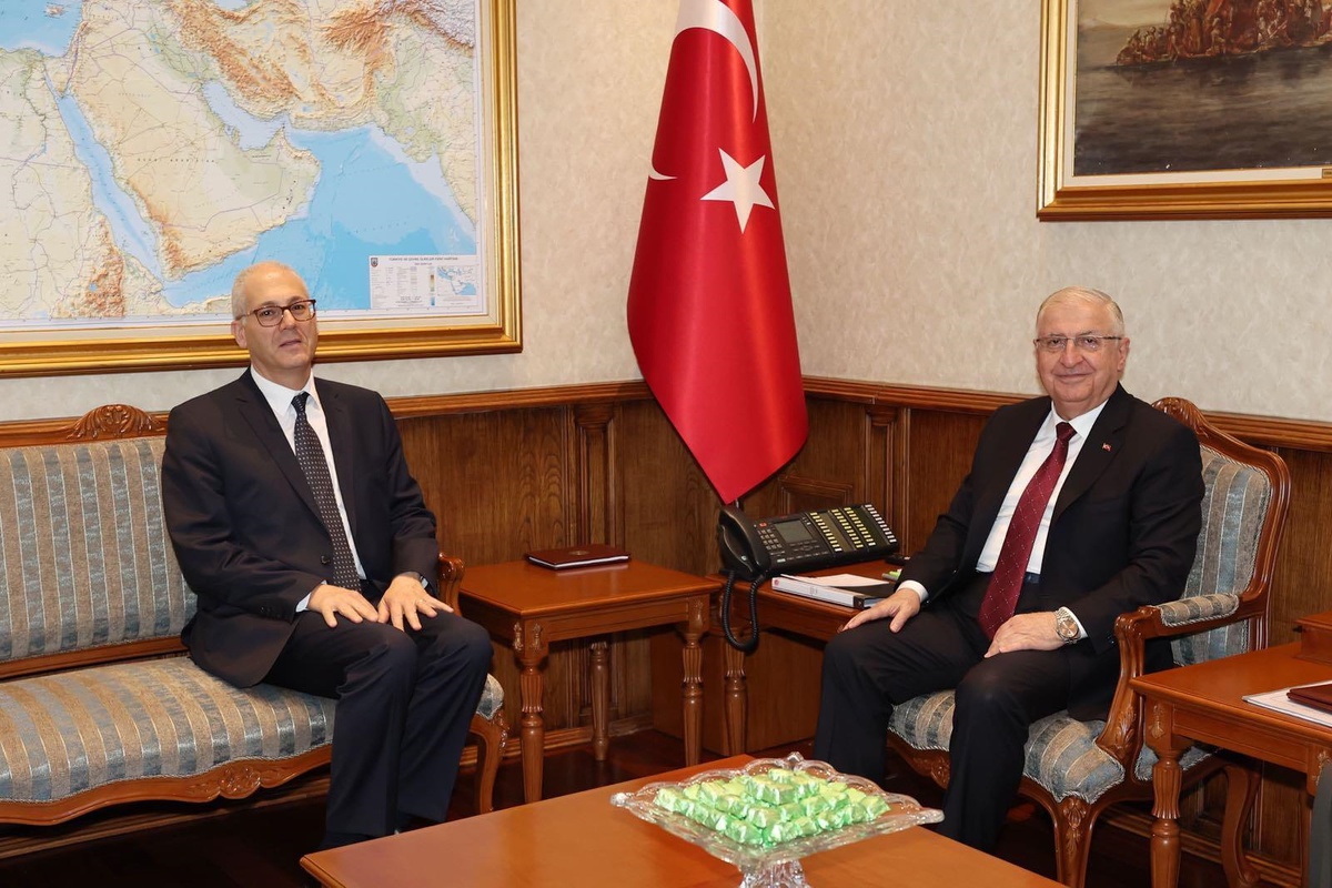 Bakan Güler, Mısır Büyükelçisi\'ni kabul etti