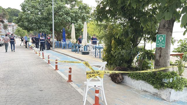 Amasra’da Dalgalarla Sahile Vuran İHA Bulundu