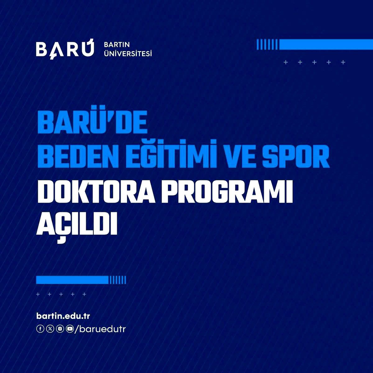 Bartın Üniversitesi\'nde Doktora Programı Açıldı