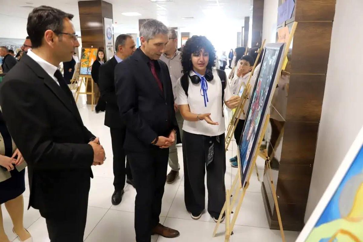 BİLSEM Öğrencilerinin Yıl Sonu Sergisi