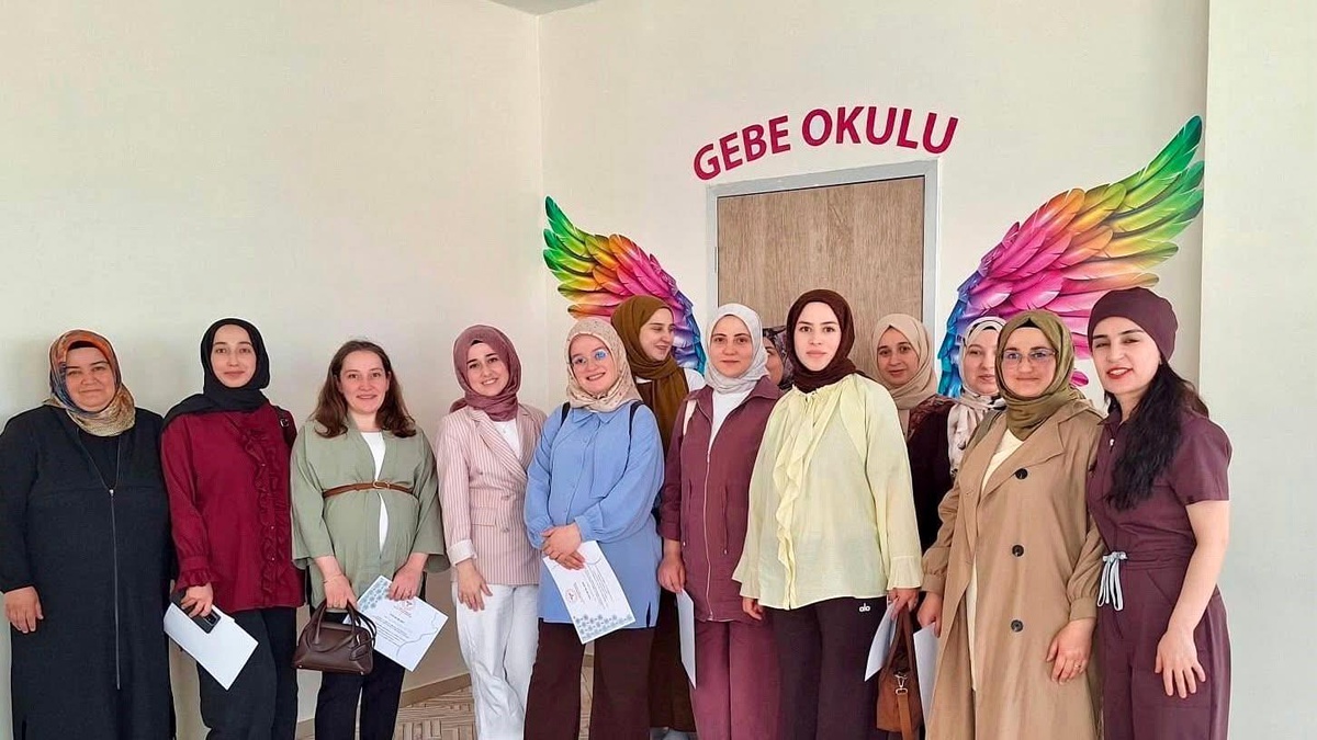Bayburt\'ta Gebe Okulu Eğitimleri Tamamlandı