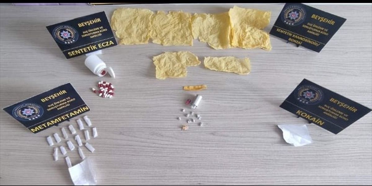 Beyşehir’de Uyuşturucu Operasyonu: 3 Gözaltı