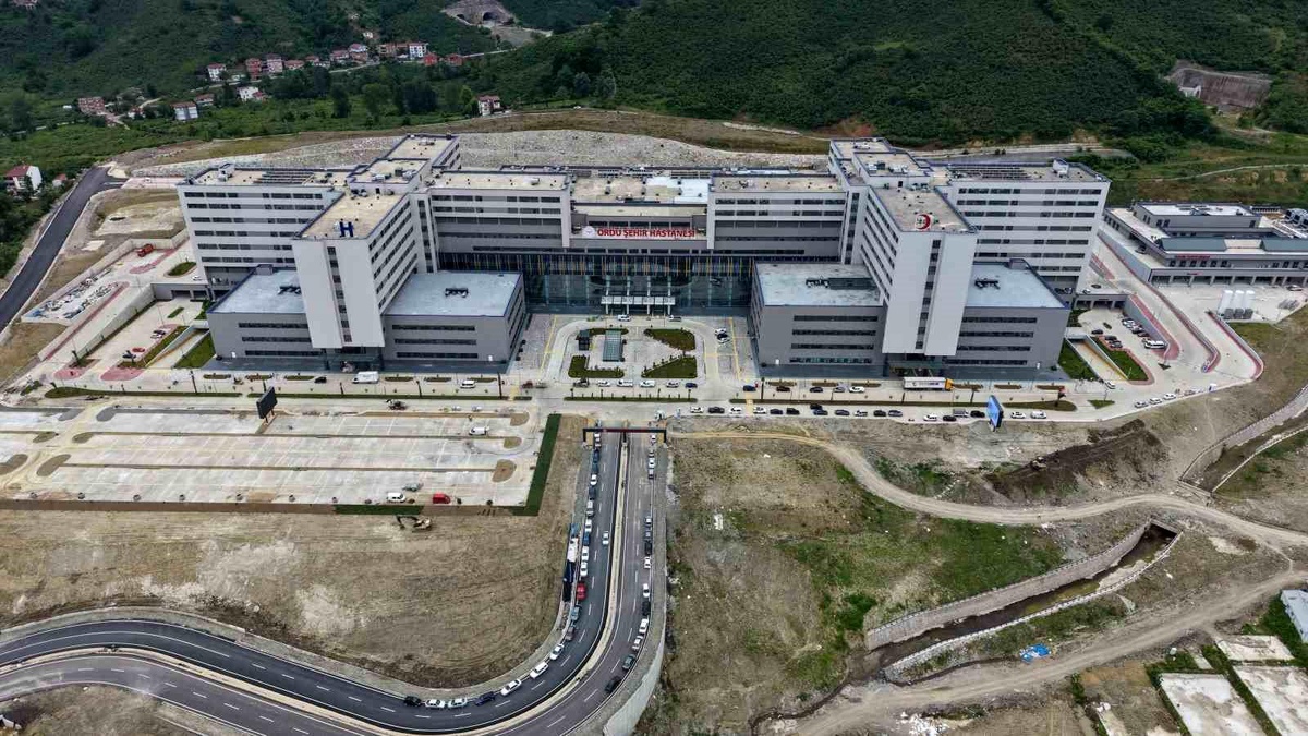 Ordu\'da 1200 Yataklı Şehir Hastanesi Hazır