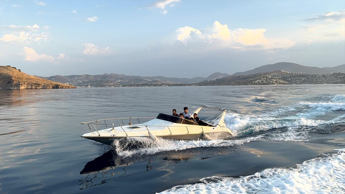 Bodrum\'da 19 düzensiz göçmen yakalandı