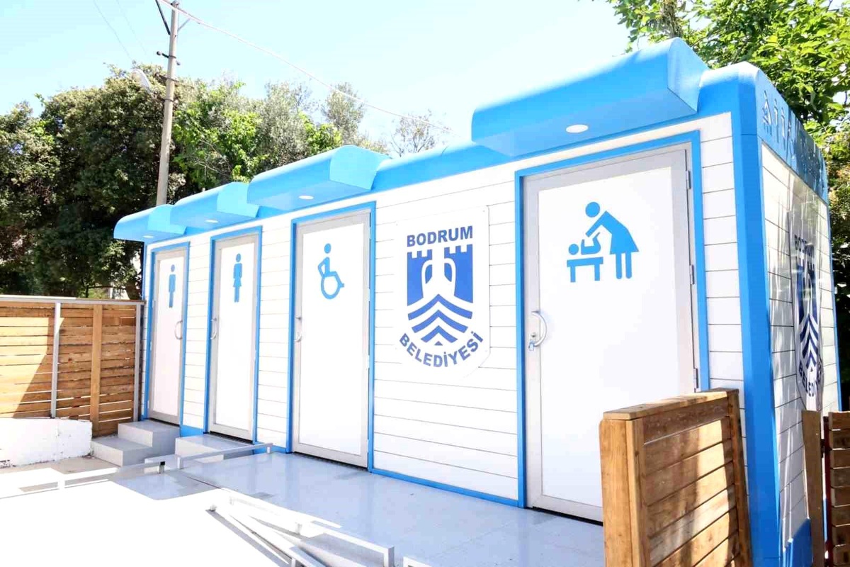 Bodrum\'da modern tuvaletler hizmete alındı
