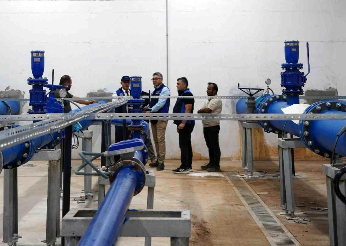 Bodrum içme ve kullanma suyu altyapısı çalışmalarında sona gelindi