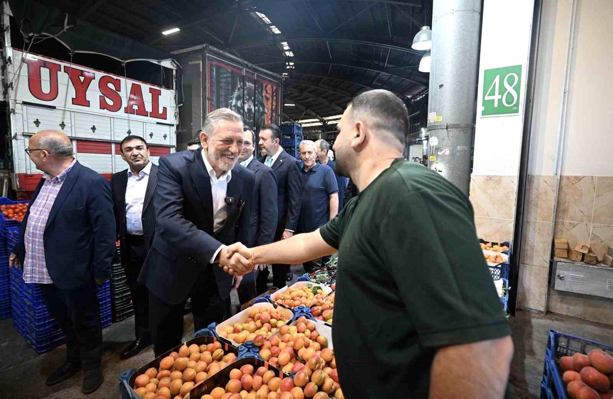 BTSO\'dan Kent Hali Ziyareti