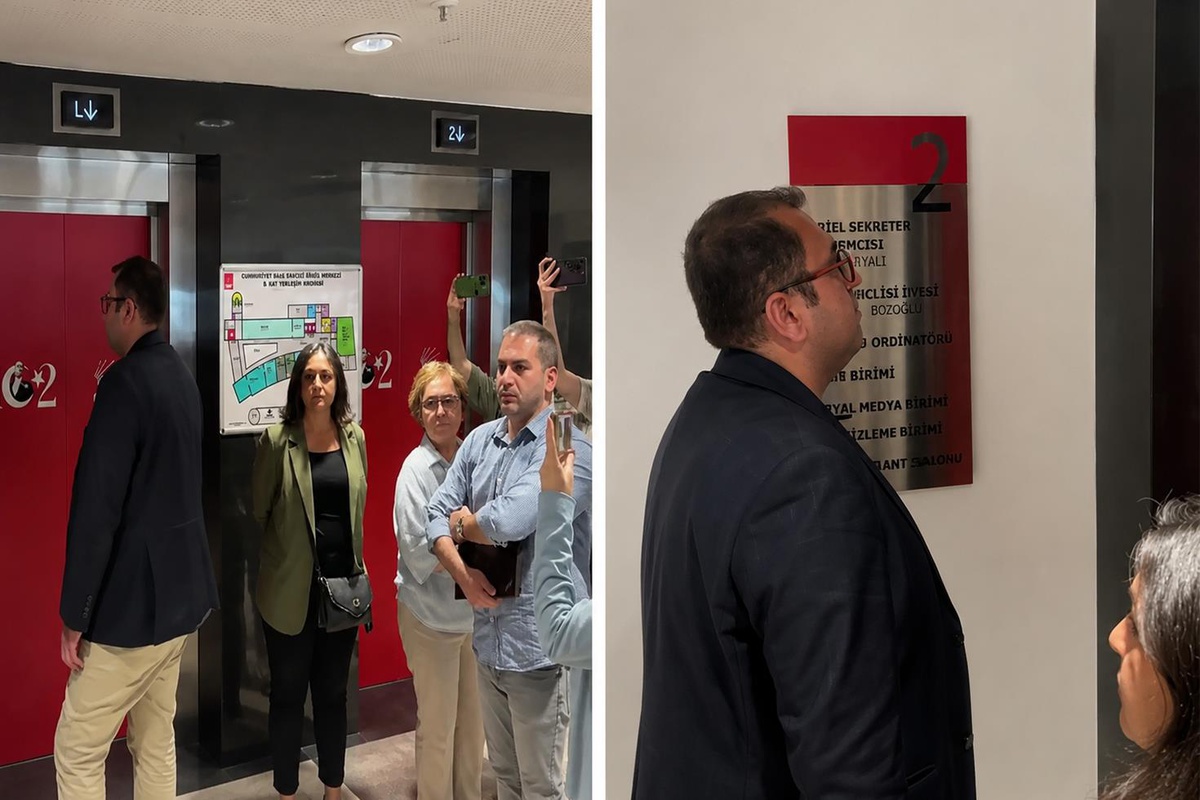 CHP Genel Merkezinde gazetecilere hakaret eden partilinin biletini Kılıçdaroğlu kesti