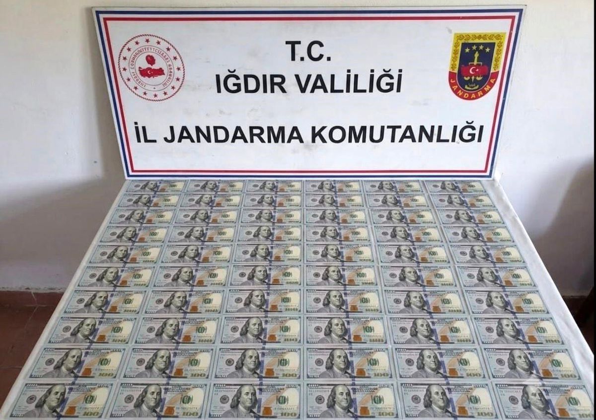 Iğdır\'da Sahte Dolar Operasyonu