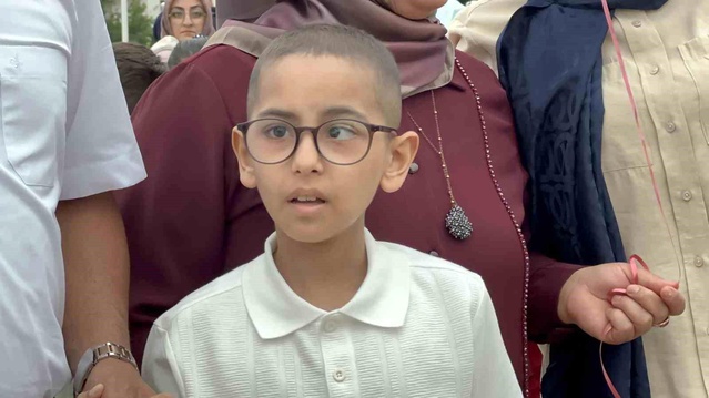 Nuh Emir için balonlu kutlama