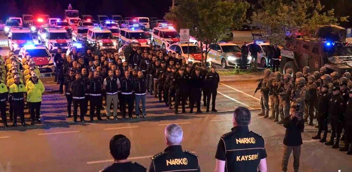 Kayseri\'de Uyuşturucu Operasyonu: 261 Gözaltı, 211 Tutuklama