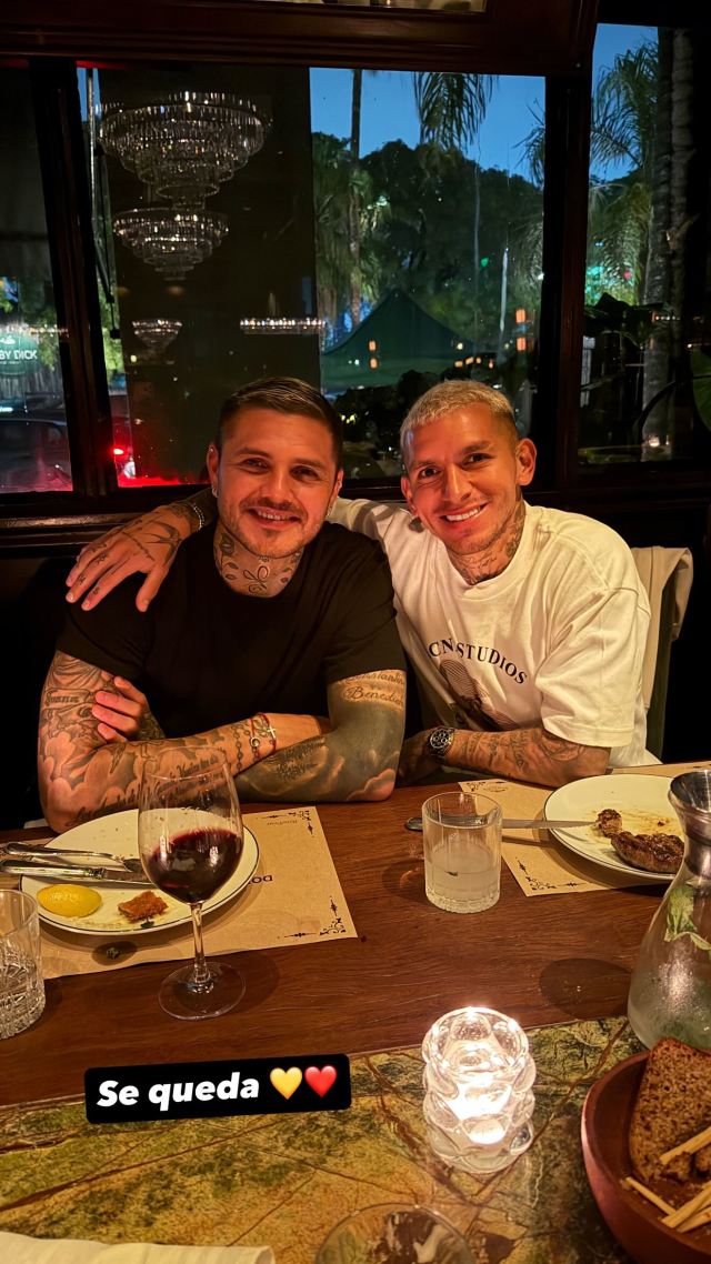 Taraftarın sevgilisi müjdeyi verdi! Icardi Galatasaray'da kalıyor