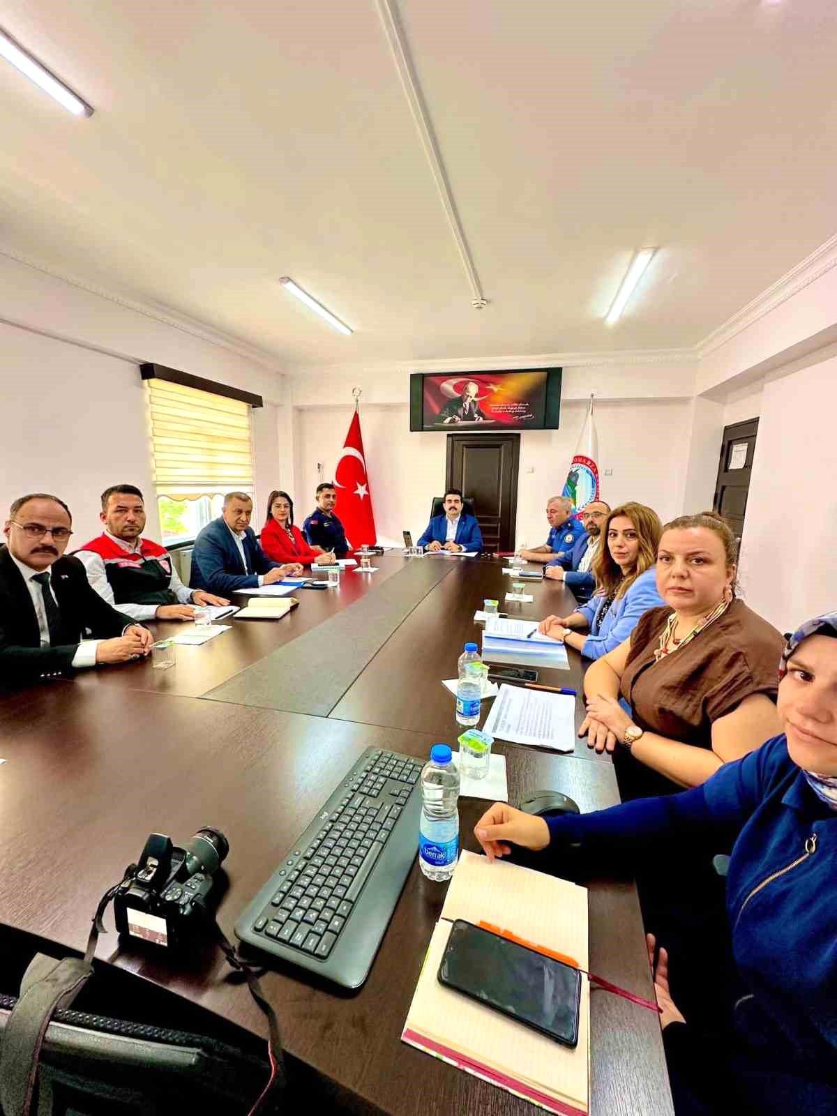 Bağımlılıkla Mücadele Toplantısı Tomarza\'da Gerçekleşti