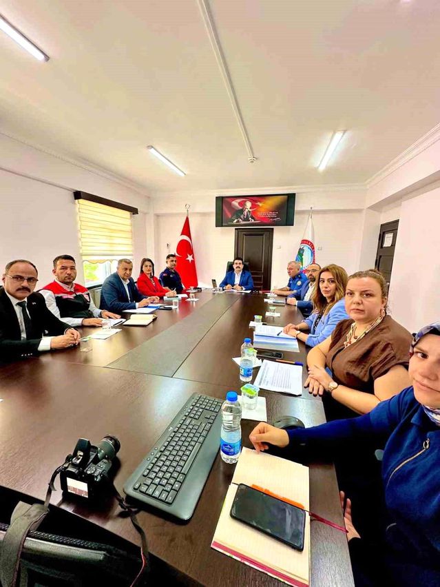 Bağımlılıkla Mücadele Toplantısı Tomarza’da Gerçekleşti