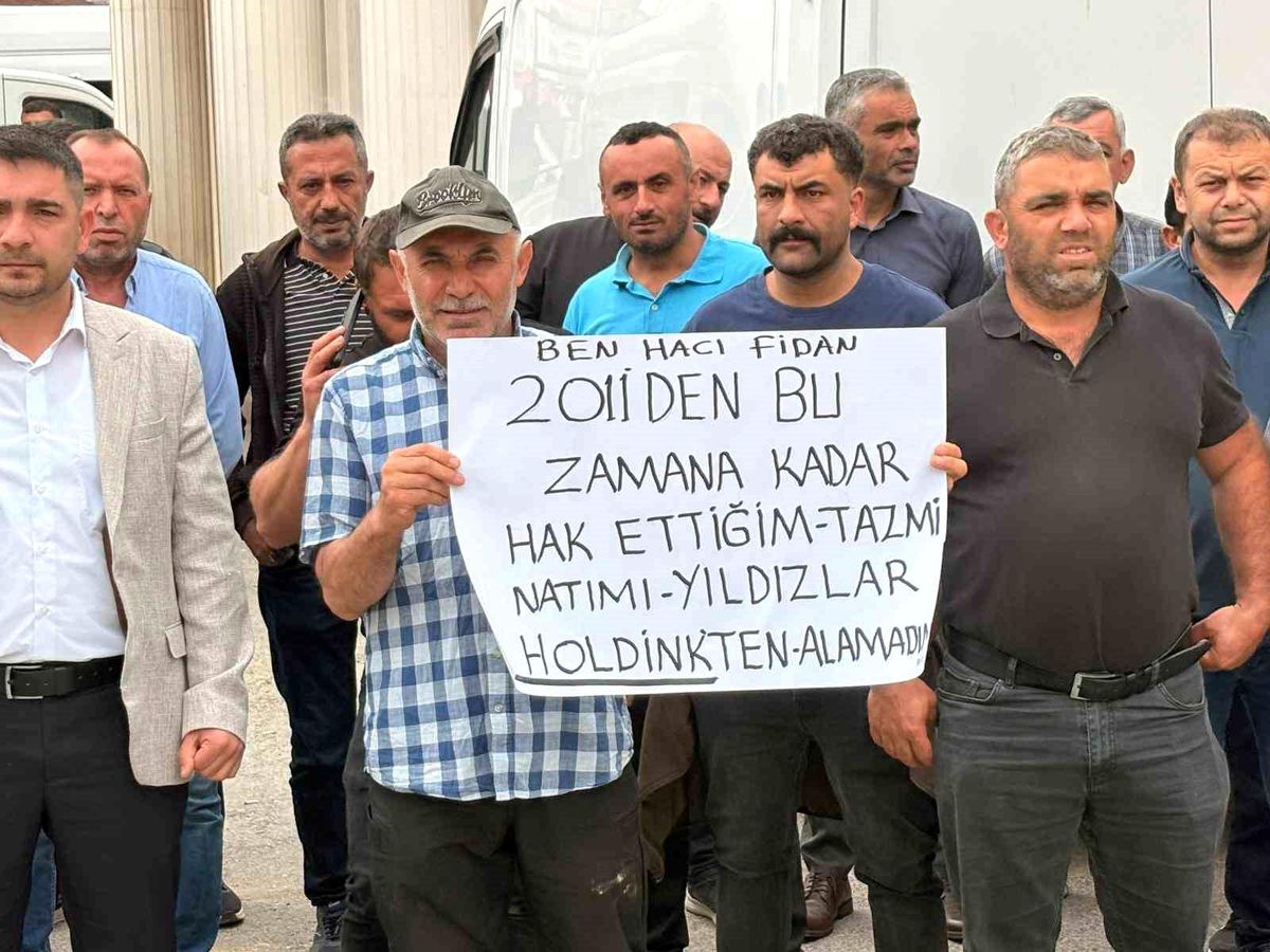 Yozgat\'ta Maden İşçileri Maaşlarını İstiyor