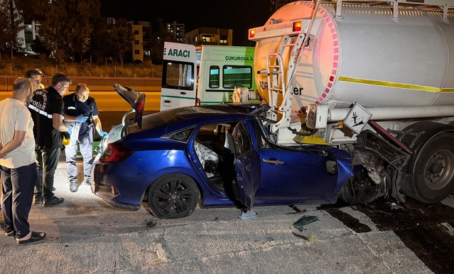 Adana’da Trafik Kazası: Bir Ölü, İki Yaralı