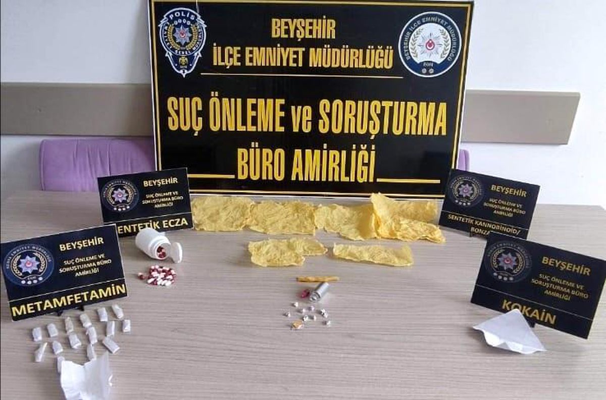 Beyşehir\'de Uyuşturucu Operasyonu: 2 Tutuklama