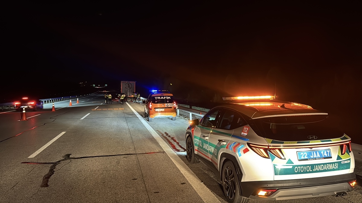 Edirne\'de Trafik Kazası: Bir Ölü