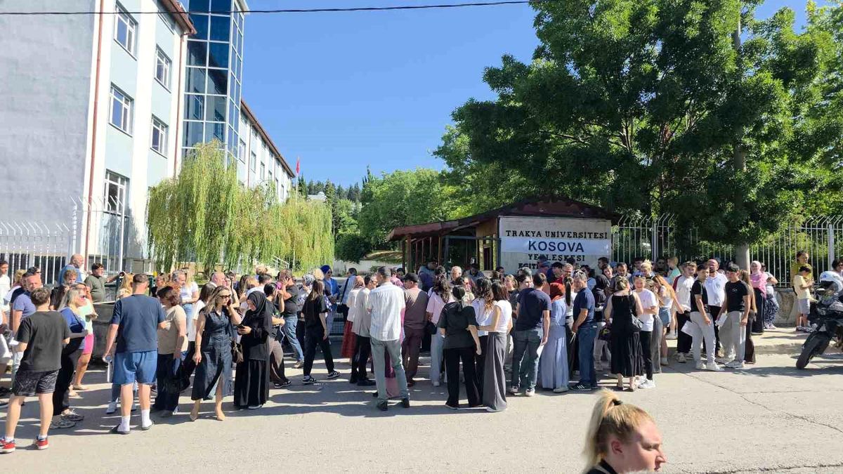Edirne\'de YKS Heyecanı Başladı