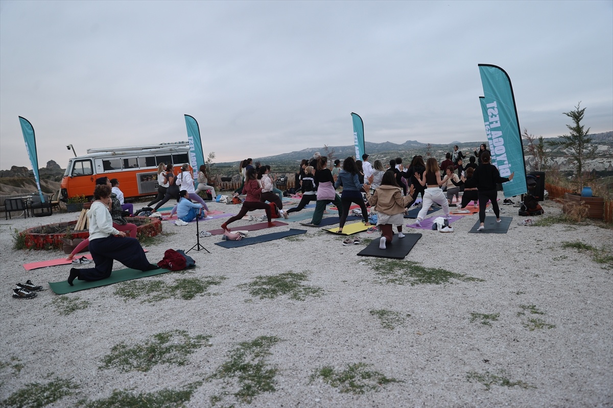 Kapadokya\'da Yoga Günü Kutlandı