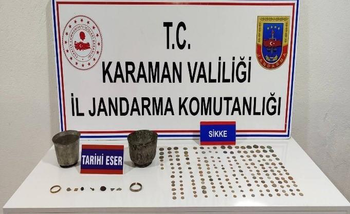 Karaman\'da Jandarma Operasyonu: 6 Tutuklama