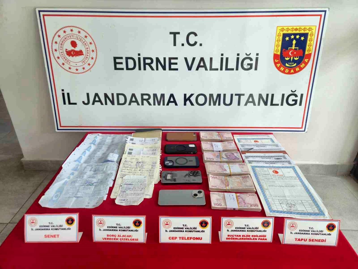 Edirne\'de Tefecilik Operasyonu: 6 Tutuklama