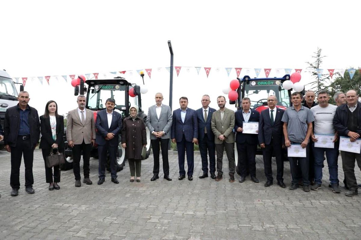 Kütahya\'da Yangınla Mücadele Destekleri Dağıtıldı