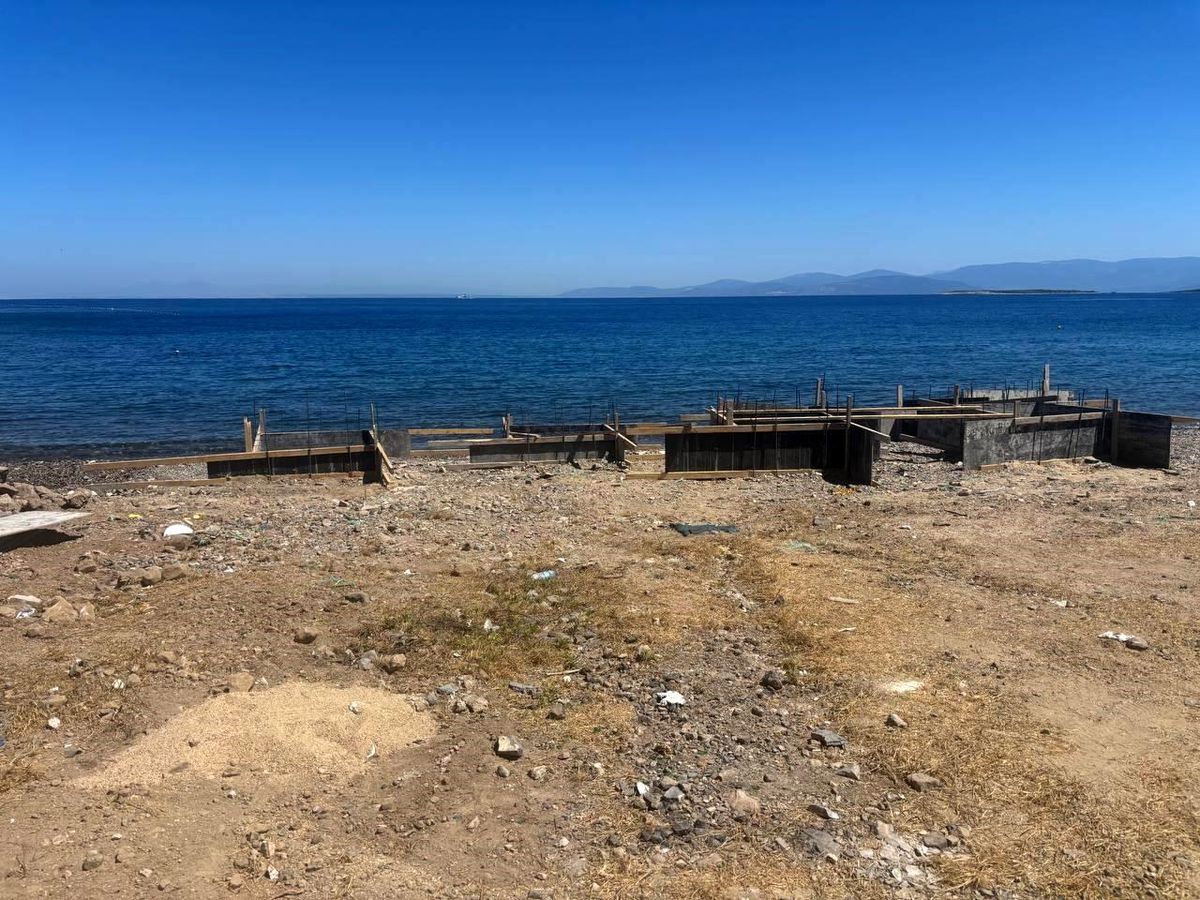 Sahile beton dökümüne 150 bin TL ceza