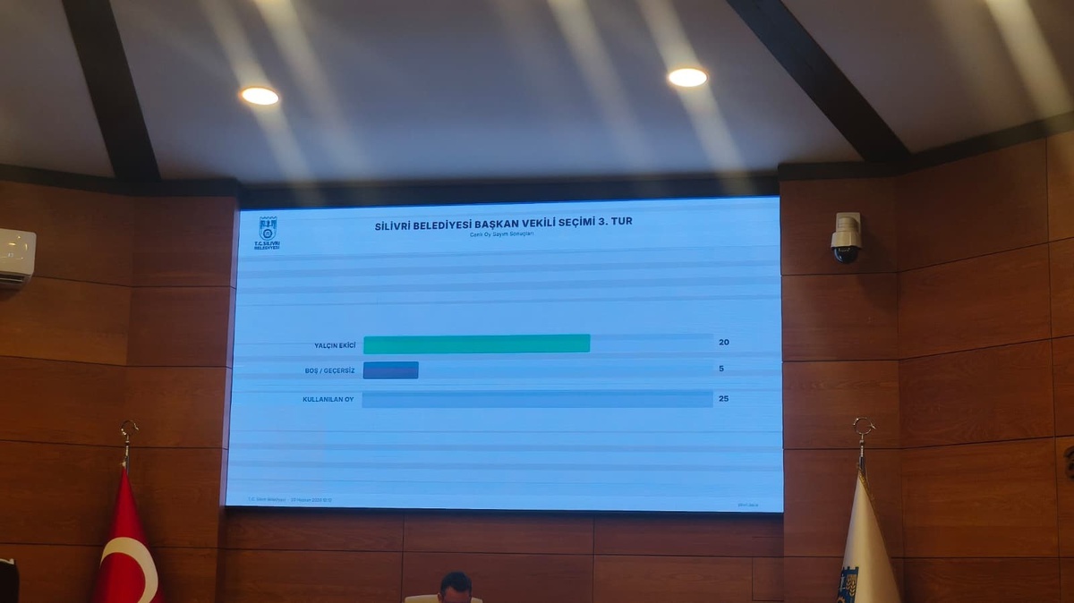 Silivri\'de Yeni Başkanvekili Seçildi