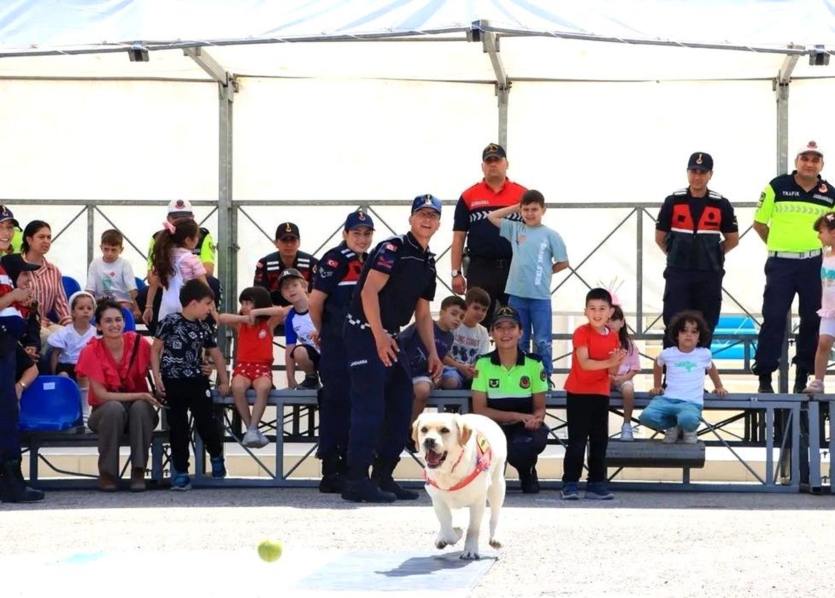 Miniklere Jandarma Eğitimi
