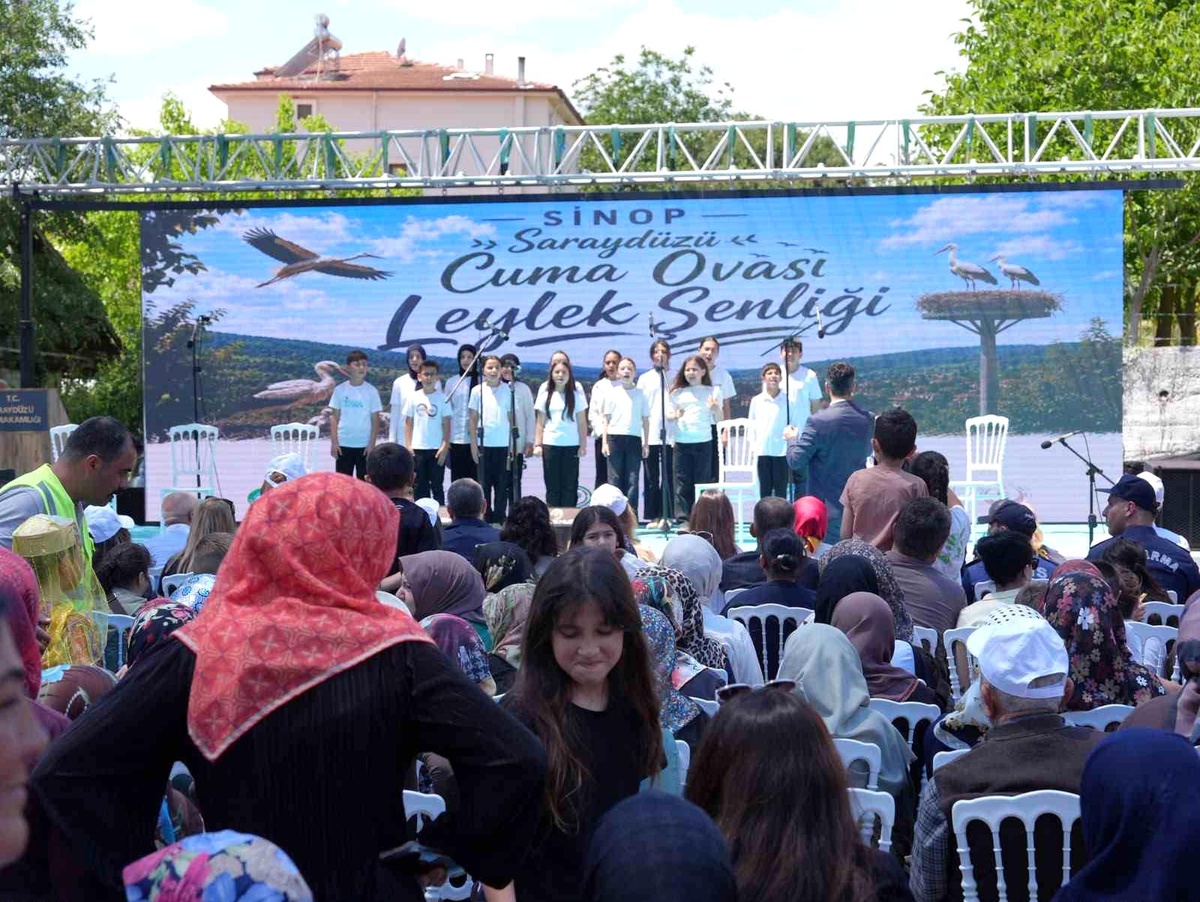 Saraydüzü Leylek Şenliği Başladı