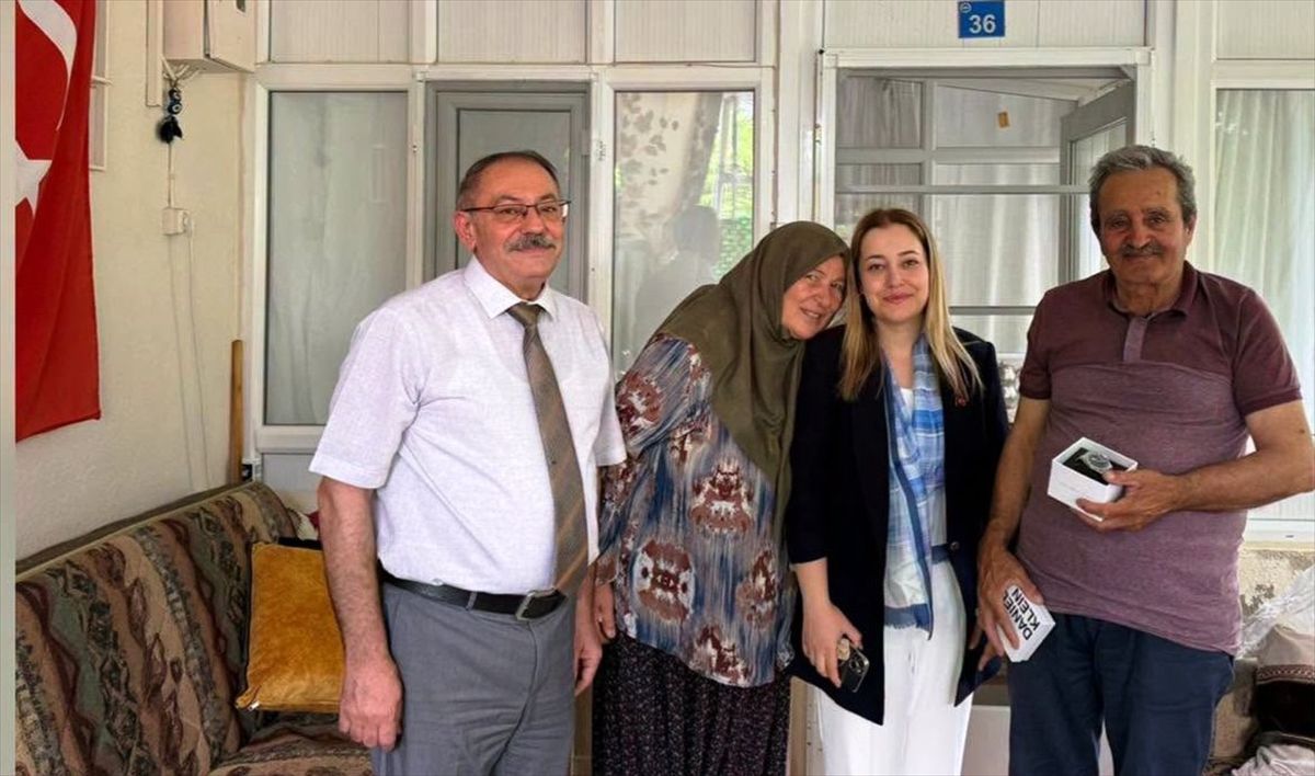 Kaymakamdan şehit babalarına ziyaret