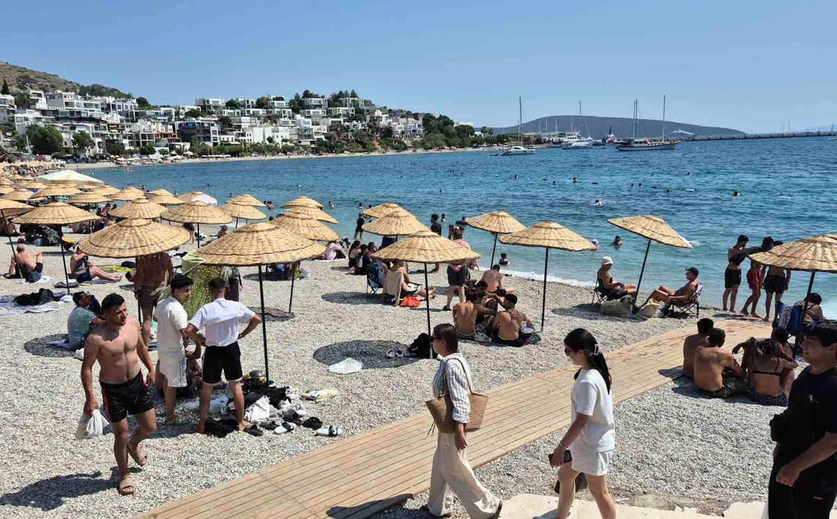 Bodrum\'da Yaz Sıcakları Başladı